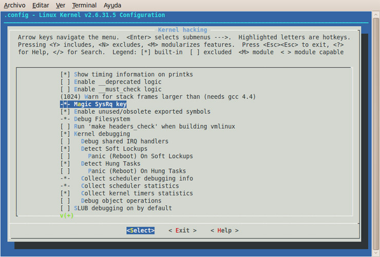 Usando el teclado para comunicarnos con el kernel Linux… La tecla Sysrq