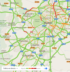 Mapa trafico